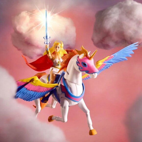 NEW Masters of the Universe Origins She-Ra and Swift Wind 2-Pack - Picture 2 of 2